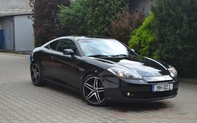 Hyundai Coupe cena 24400 przebieg: 190000, rok produkcji 2008 z Prochowice małe 211